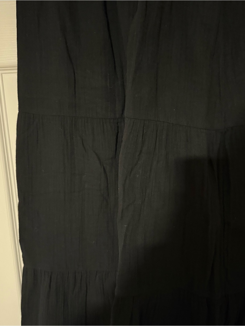 GAP Black Tiered Maxi Skirt - Picture 2 of 4